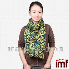 bufanda de lana de yak de la bufanda de moda de China de la fábrica de la bufanda